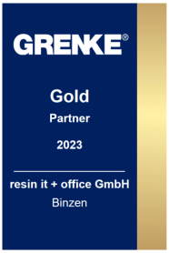 resin ist Gold-Partner von Grenke