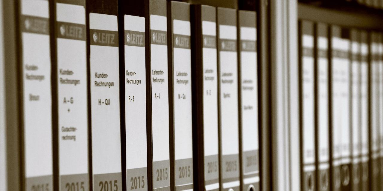 Wichtige Aufbewahrungsfristen für Dokumente