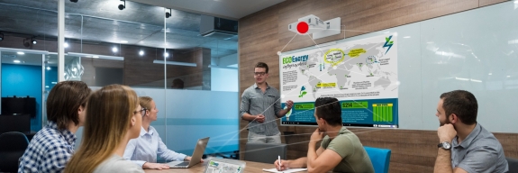 Präsentationslösungen für Unternehmen 